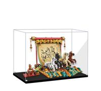 Lego 80119 Vitrine en acrylique pour kit de construction en toile transparente anti-poussière pour Lego 80119 3 mm