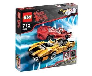 LEGO - 8159 - Speed Racers - Jeux de Construction - Racer X & Taejo Togokhan