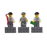 LEGO 853092 ENSEMBLE D'AIMANTS CITY CAMBRIOLEURS