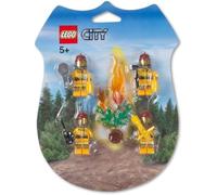 LEGO 853378 City - Set de 4 Personnages Pompiers