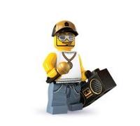 LEGO 8803 Minifigures Série 3 - Mini Figurine Rappeur