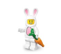 LEGO 8831 MINI FIGURINE FIGURE Série 7 - HOMME EN COSTUME DE LAPIN N°3