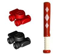 LEGO Accessoires : Harley Quinn Skates et Bat Figs