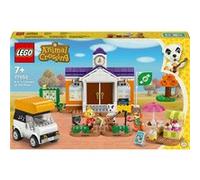 LEGO® Animal Crossing 77052 Concert de Kéké sur la Place - Jouet à Construire avec Café