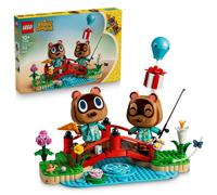 LEGO Animal Crossing 77059 Promenade avec Méli et Mélo - Jouet Gaming Tanuki dès 10 ans