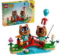 LEGO Animal Crossing 77059 Promenade avec Méli et Mélo - Jouet Gaming Tanuki dès 10 ans