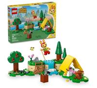 Lego Animal Crossing Activités de Plein Air de Clara, Jouet de Construction Créatif pour Enfants, Tente, Figurine Lapin du Jeu Vidéo, Idée Cadeau d’Anniversaire pour Garçons et Filles Dès 6 Ans 77047
