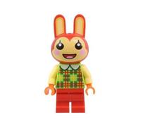LEGO Animal Crossing Bunnie Rabbit Nintendo Minifigure from 77047