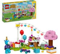 LEGO Animal Crossing Fête d'anniversaire de Jimmy, jouet créatif pour enfants, set d'animaux avec le personnage de cheval du jeu vidéo, cadeau pour filles et garçons à partir de 6 ans 77046