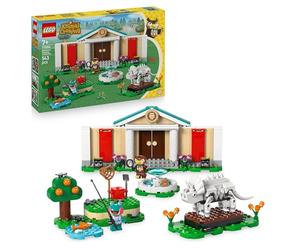 LEGO Animal Crossing Les Collections du Musée de Thibou - Jouet Interactif - Minifigurines de Thibou & Raina - Fossiles Dinosaures & Accessoires - Cadeau Fille, Garçon & Fans de Jeux Vidéo 7 ans 77056