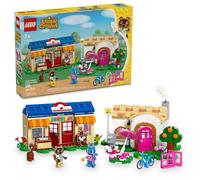 LEGO Animal Crossing Nook's Cranny & Rosie's House, jouet de jeu vidéo à construire pour enfants, comprend 2 figurines d'animaux croisés, idée de cadeau d'anniversaire pour filles et garçons âgés de 7