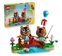 LEGO Animal Crossing 77059 Promenade avec Méli et Mélo - Jouet Gaming Tanuki dès 10 ans