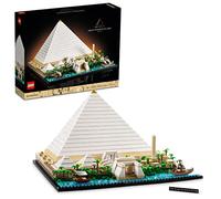 LEGO Kit de construction Architecture 21058 – Grande Pyramide de Gizeh, Maquette déco intérieure