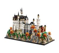 LEGO Architecture Le Château de Neuschwanstein - Set de Construction pour Adulte - Maquette DIY pour Décoration Intérieure - Tours, Cours & Intérieur Détaillé - Cadeau pour Passionnés d'Histoire 21063