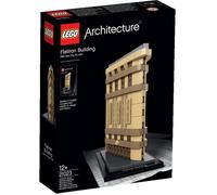 LEGO® Architecture - Le Flatiron Building - 471 pièces - Beige