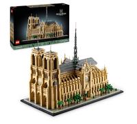LEGO Architecture Notre-Dame de Paris - Maquette à Construire d’Exposition Architectural - Set pour Adultes - Cathédrale - pour Les Passionnés d’Histoire, de Voyages et d’Art 21061