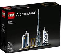 LEGO 21052 Architecture Dubaï, Idée Cadeau pour Adolescent de 16 Ans et Plus, Loisirs Créatifs Adultes, Maquettes et Modélisme