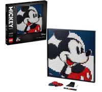 LEGO® Art 31202 Disney's Mickey Mouse Set de loisirs créatifs pour les adultes et tableau de décoration mural