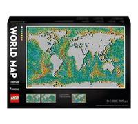 LEGO Set de construction Art 31203 La Carte du Monde C