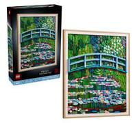 LEGO Art Claude Monet - Pont sur un étang de nénuphars, Jouets de construction