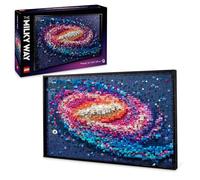 LEGO Art La Voie lactée - Décoration Murale - Set de Construction pour Adultes - Cadeau sur Le Thème de l’Espace et de l’Astronomie - Activité Créative pour Les Passionnés d’Art et de Design 31212