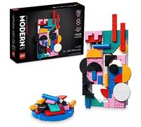 Lego Art Modern Art 31210 Kit d'art Mural Abstrait à Construire et à Exposer - Idée Cadeau d'anniversaire pour Les Adolescents ou Les Adultes Qui Aiment Les Loisirs créatifs