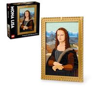 LEGO Art Mona Lisa 31213 Kit de construction murale Léonard de Vinci, à partir de 18 ans - Loisirs créatifs pour hommes et femmes - Idéal pour les amateurs de puzzle et d'art - Idée cadeau