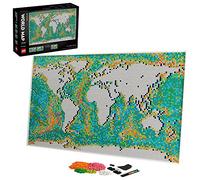 LEGO Set de construction Art 31203 La Carte du Monde C