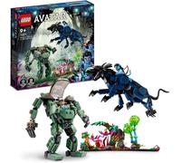 LEGO Jouet de construction 75571 – Neytiri & Thanator vs Quaritch (Exosquelette AMP) – Cadeau 9 ans