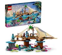 LEGO 75578 Avatar La Maison du Récif de Metkayina, Jouet avec Village, Canoë, Pandora, Minifigurines Neytiri et Tonowari, Film Avatar : La Voie de l'eau