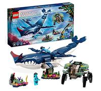 LEGO Avatar Payakan le Tulkun et Crabsuit - Jouet de Construction Enfant - Inspiré du film La Voie de l'Eau - Set Océan Sous-Marin avec Figurine Animal Marin - Idée Cadeau pour Garçons et Filles 75579