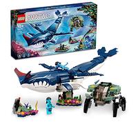 LEGO Avatar Payakan le Tulkun et Crabsuit - Jouet de Construction Enfant - Inspiré du film La Voie de l'Eau - Set Océan Sous-Marin avec Figurine Animal Marin - Idée Cadeau pour Garçons et Filles 75579