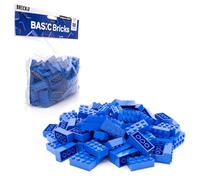 Lego Basic Bricks | 100 pièces 2 x 4 briques (3001) (bleu)