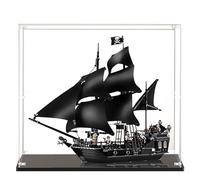 Lego Black Pearl 4184 Vitrine en acrylique transparent anti-poussière compatible avec Lego 4184 (présentoir uniquement) (2 mm)