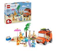 LEGO Bluey Les Vacances et Le Voyage en Voiture de Bluey - Jeu de Construction avec Bingo & Chilli - 2 Planches de Surf, Château de Sable & Accessoires - Cadeau pour Fille ou Garçon dès 4 Ans 11202