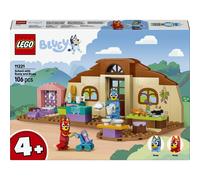 LEGO Jeu créatif 11221 – L'École avec Rusty et Bluey – Pour fille ou garçon dès 4 ans