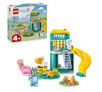 LEGO Bluey : Bluey et Chloé à l’Aire de Jeux - Jeu de Construction Inspiré de la Série TV - 2 Minifigurines, Bascule, Toboggan, Echelle & 3 Plantes - Cadeau pour Fille ou Garçon dès 4 Ans 11201