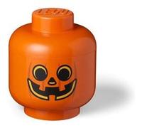 Tête de rangement citrouille LEGO - Grande