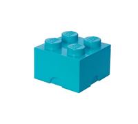 LEGO® Boîte de rangement turquoise 25x25x18 cm