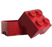 Lego Boite Rangement Lego Rouge M 4 plots