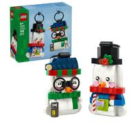 Les bonshommes de neige décoratifs