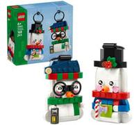 LEGO Bonhommes de neige décoratifs saisonniers, Jouets de construction