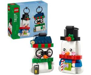 LEGO Bonhommes de neige décoratifs saisonniers, Jouets de construction