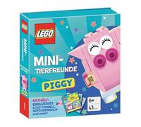 LEGO® Books - Mini-Tierfreunde - Piggy: mit Minimodell "Luna", 2 Stanzbögen, 1 Stickerseite, Bilderbuch