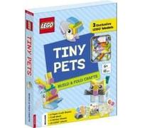 Lego® Books. Tiny Pets: Build And Fold Crafts (With 3 Exclusive Models, 65 Pieces, Craft Book, Craft Sheets And Stickers)