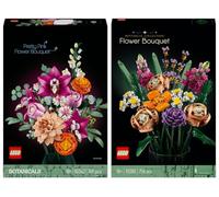 Lego Botanical Collection 10342 Beau bouquet de fleurs roses (avec bouquet 10280)