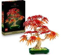 LEGO Botanicals 10348 Bonsai d'Érable Rouge du Japon - Kit de Construction pour Adulte