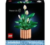 LEGO Botanicals Les Fleurs de Lune - Set de Plante Artificielle en Pot pour Adulte - Fausses Fleurs Blanches & Boutons - Décoration de Chambre ou Salon - Idée de Cadeau DIY pour Femme 11504