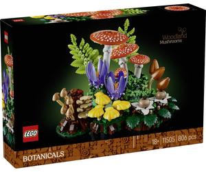 LEGO® Botanicals™ 11505 Botanicals Champignons de la forêt ensemble de champignons de la mouche et de fleurs pour les amateurs