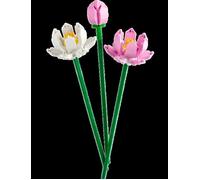 LEGO BOTANICALS 40647 Les fleurs de lotus Idée Cadeau,Maquette,Décoration Maison